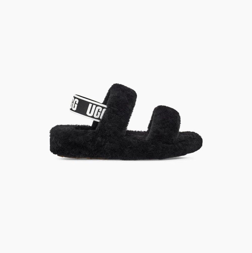 UGG Oh Yeah - Tøfler Dame - Svart (NO-S422)